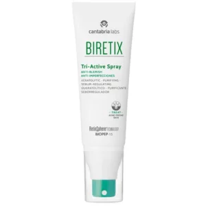 Cantabria Labs Biretix tri-active kūno purškiklis, 100 ml, visų tipų odai, priemonė