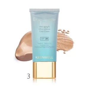 Keenwell švelnios tekstūros EE kremas su spalva ir apsauga, 40 ml, visų tipų odai, kremas