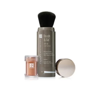 Noon Brush&Go – All Skin Types Mineralinė pudra, 5 g, visų tipų odai, pudra