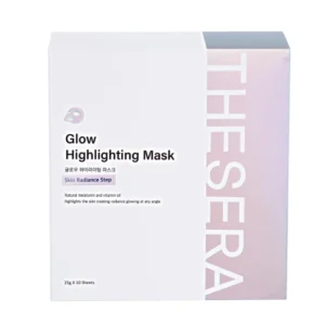 Thesera Glow švytėjimo suteikianti veido kaukė 10 G, visų tipų odai, kaukė