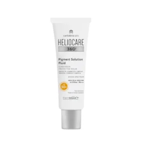 CANTABRIA LABS HELIOCARE 360 Pigment Solution Fluid Apsauga SPF50+ nuo UVB UVA VL/IR-A pigmentuotai odai, 50 ml
